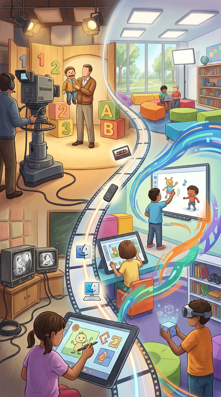 Beyond the Screen: How Fred Rogers, Sesame Street, and Ms. Rachel Redefined Children’s Media